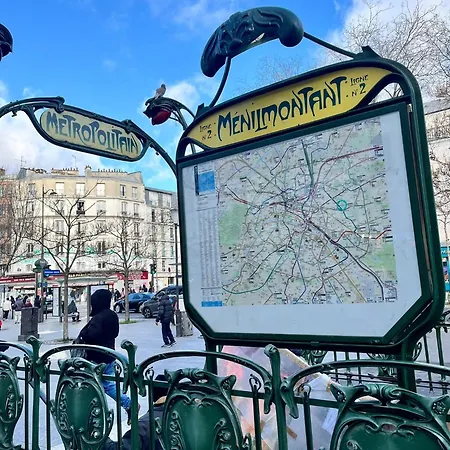 Appartamento Coup De Cœur Ménilmontant Parigi